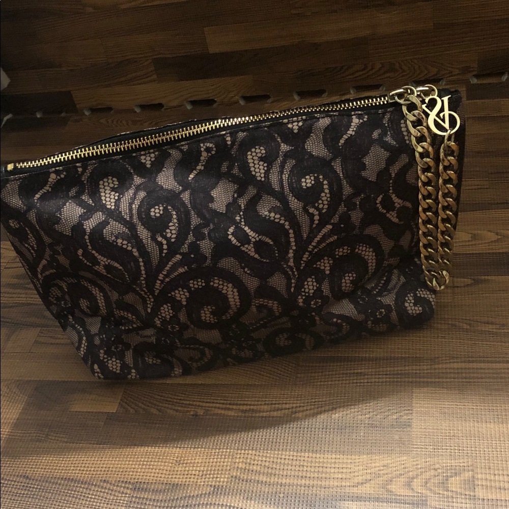 Victoria's Secret Clutch with Gold Chain Strap